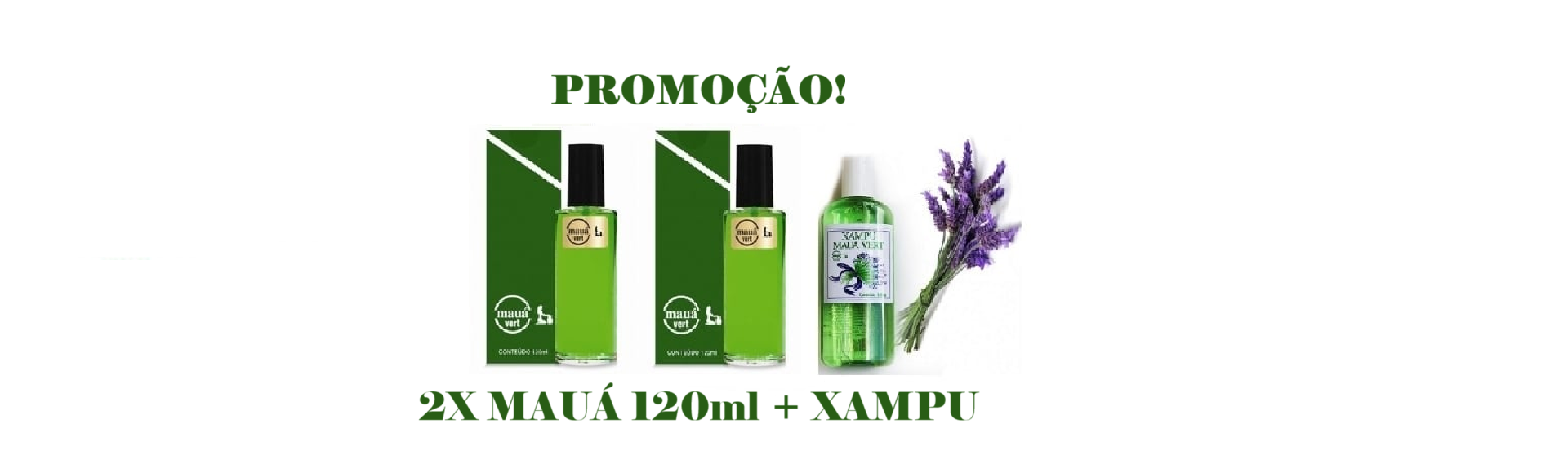 Promocao 120ml e Xampu